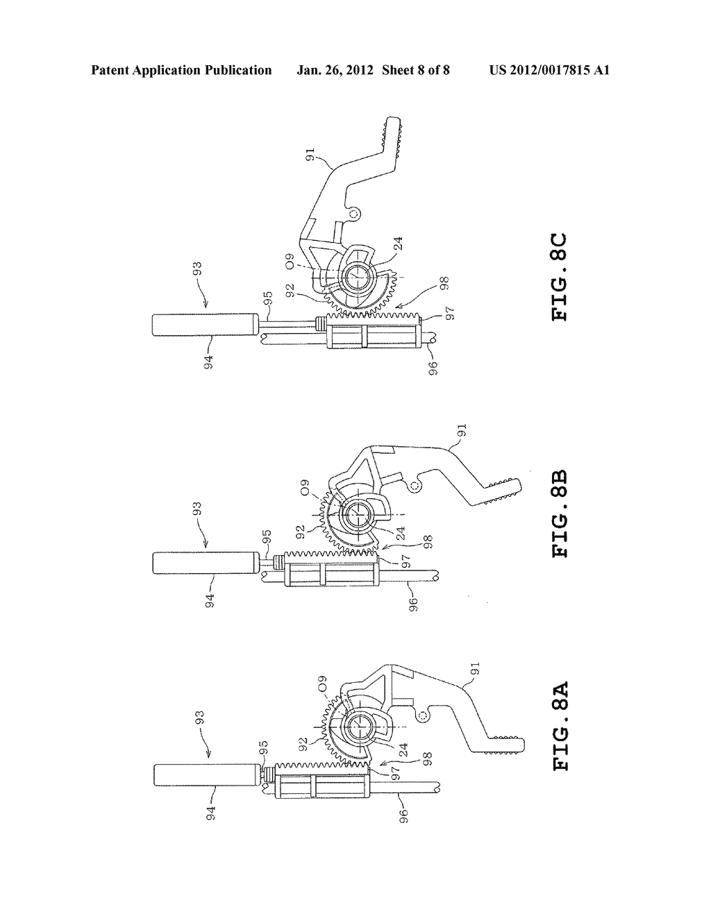 PRESSER DEVICE FOR USE WITH SEWING MACHINE AND SEWING MACHINE - diagram, schematic, and image 09