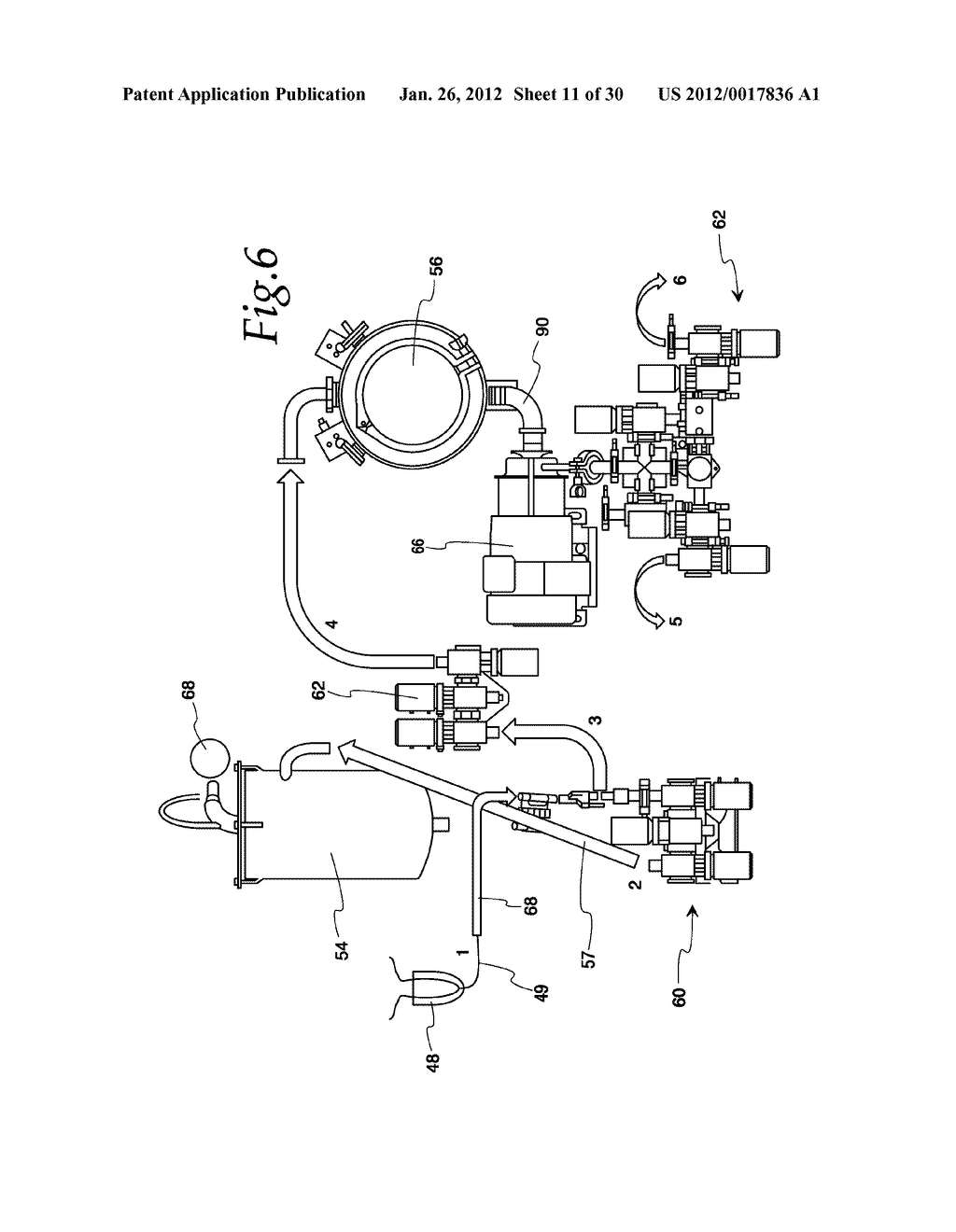 Dairy harvesting facility with milk line protection system and methods - diagram, schematic, and image 12