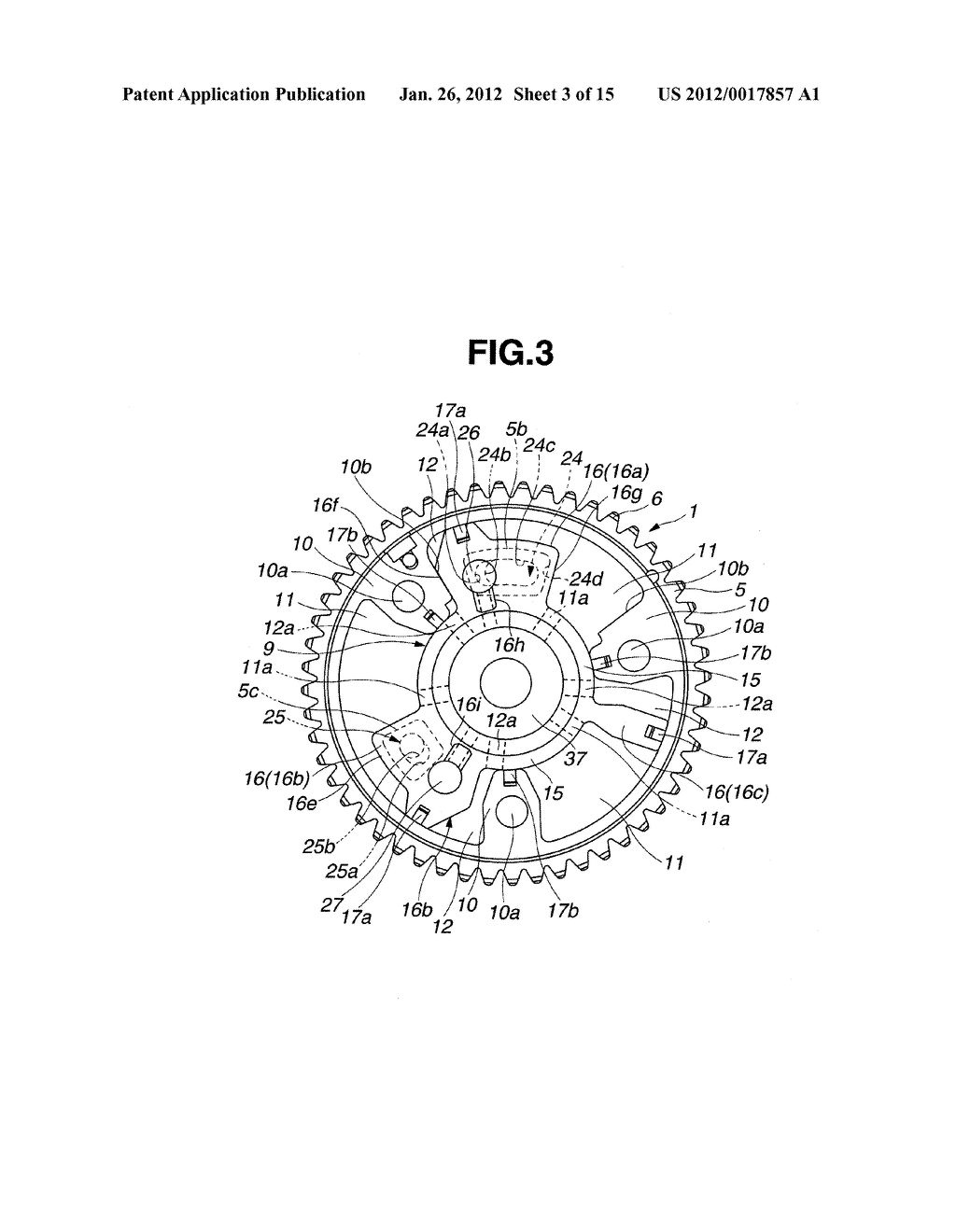 VALVE TIMING CONTROL DEVICE OF INTERNAL COMBUSTION ENGINE - diagram, schematic, and image 04