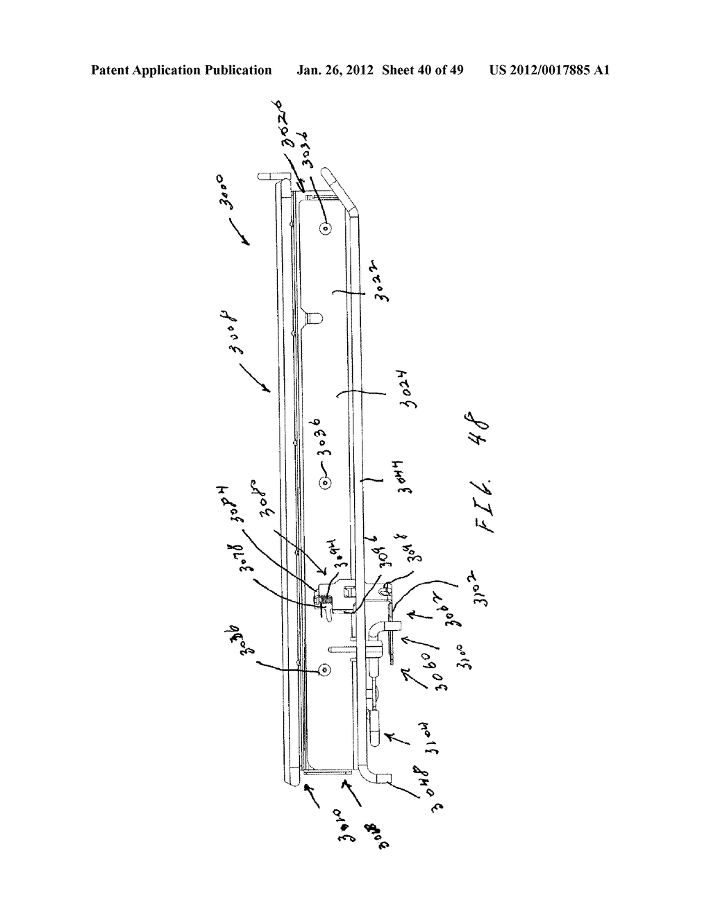 OVEN RACK ASSEMBLIES WITH RELEASE MECHANISMS AND CATCHES - diagram, schematic, and image 41