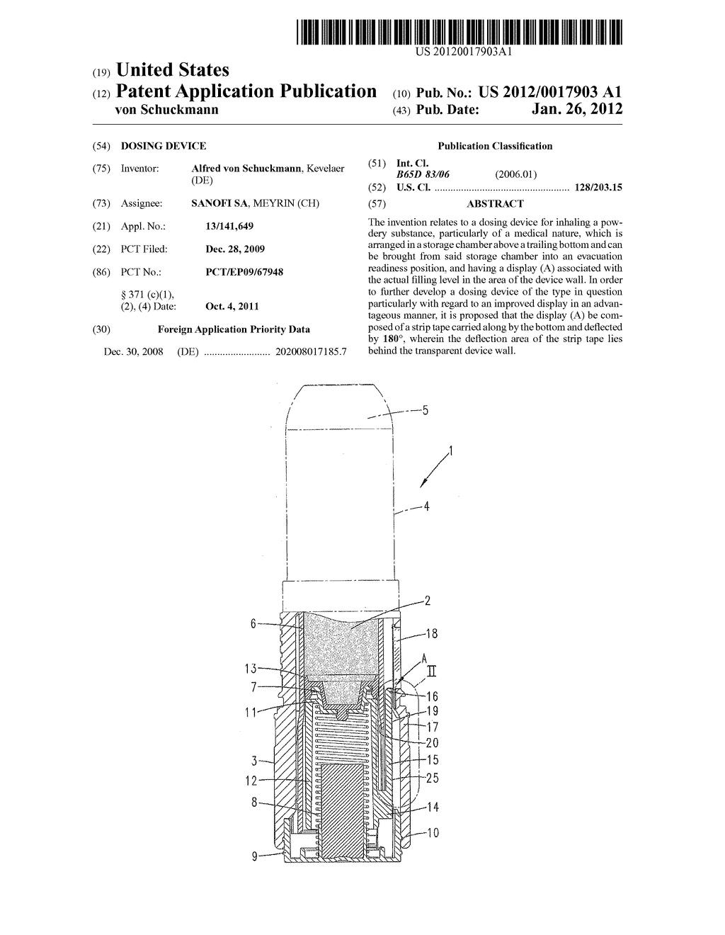 DOSING DEVICE - diagram, schematic, and image 01