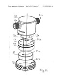 DEVICE AND METHOD FOR USE IN A SHOWER SYSTEM diagram and image