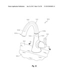 WATERWAY FOR A SINGLE SUPPLY FAUCET diagram and image