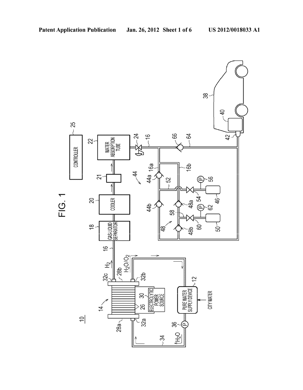 HYDROGEN FILLING SYSTEM AND METHOD OF OPERATING THE SAME - diagram, schematic, and image 02