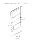 Safety window blind diagram and image