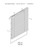 Safety window blind diagram and image