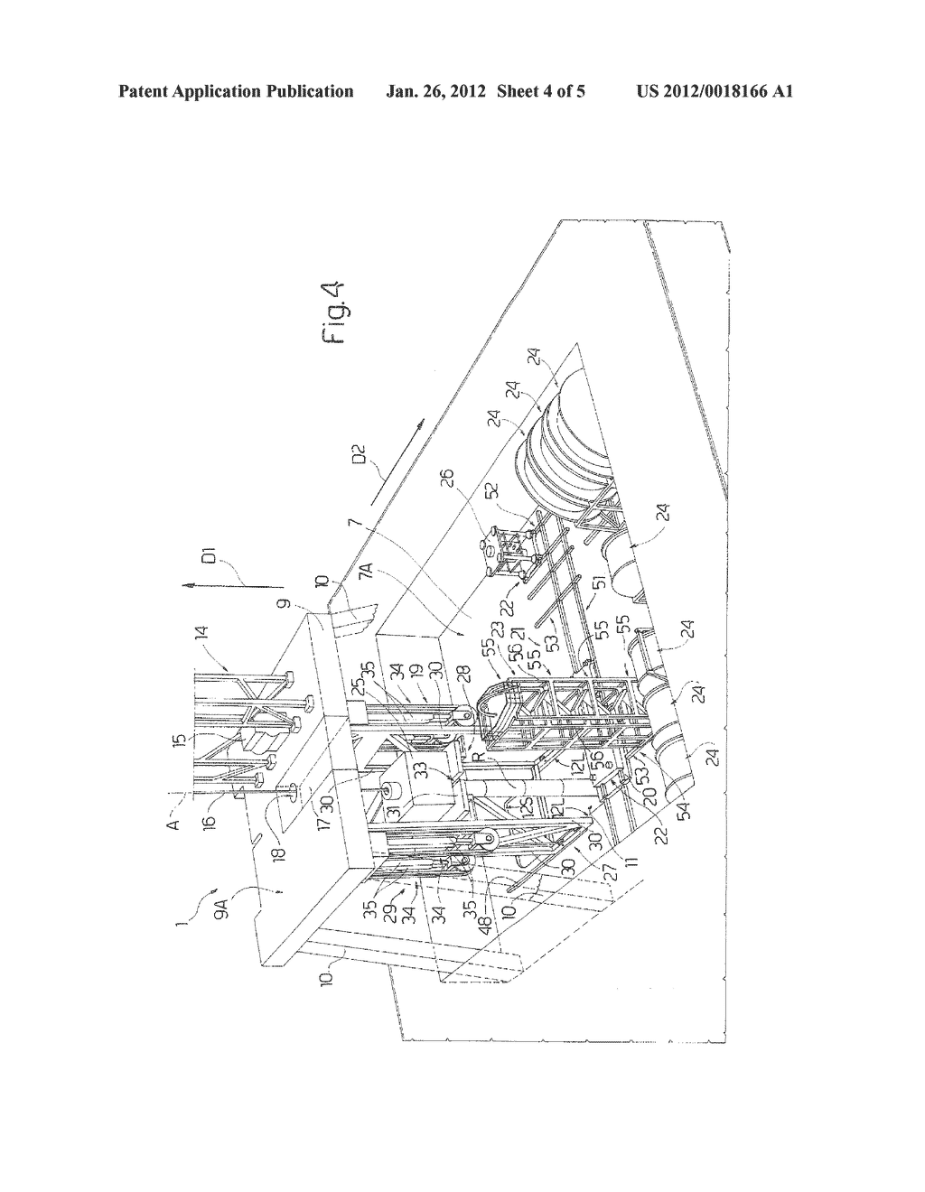 Vessel For Operating On Underwater Wells And Working Methods Of Said     Vessel - diagram, schematic, and image 05