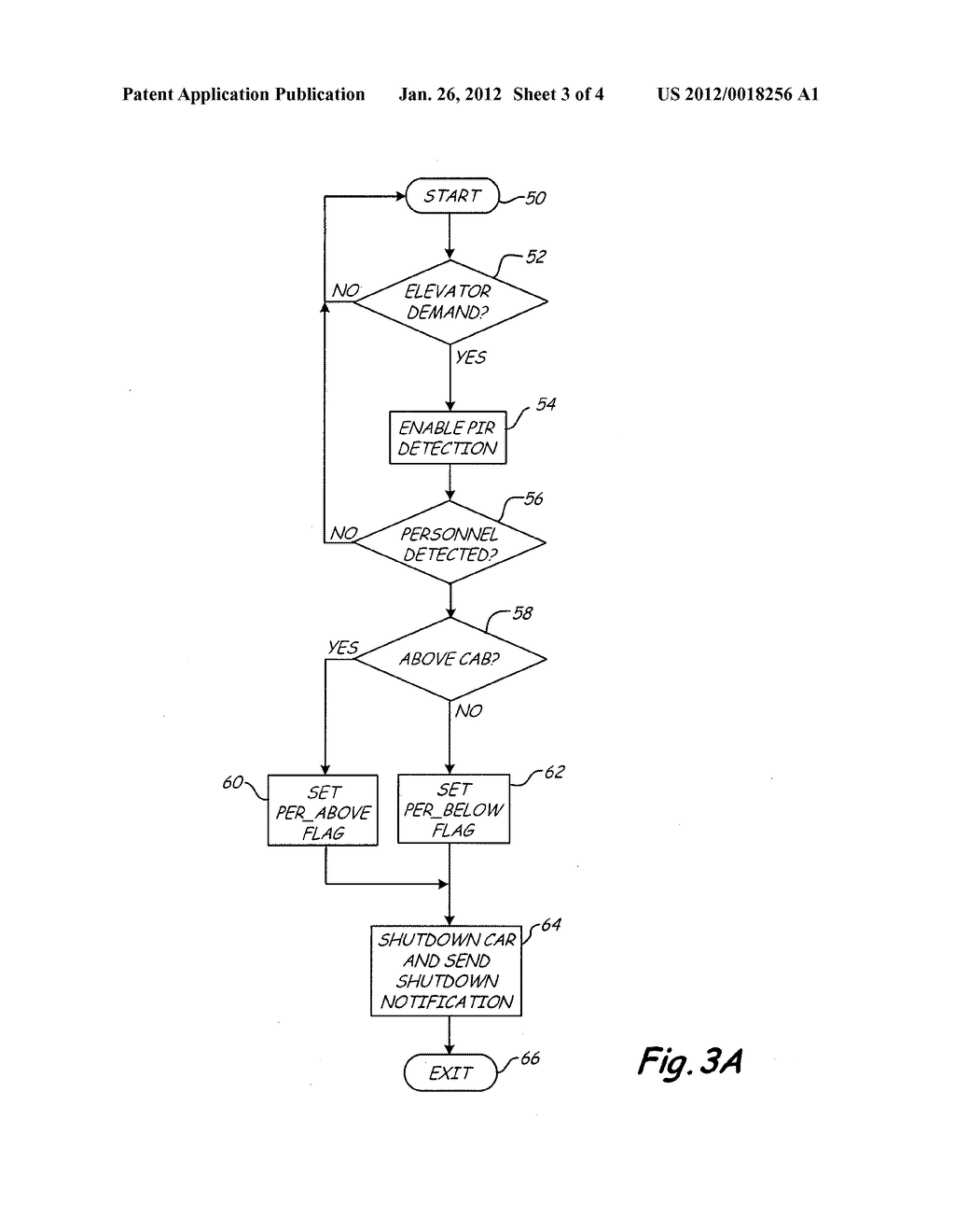 PASSIVE DETECTION OF PERSONS IN ELEVATOR HOISTWAY - diagram, schematic, and image 04