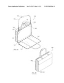 PORTABLE COMPUTER COVER CASE HAVING ACCESSORY COMPARTMENTS diagram and image