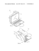 PORTABLE COMPUTER COVER CASE HAVING ACCESSORY COMPARTMENTS diagram and image