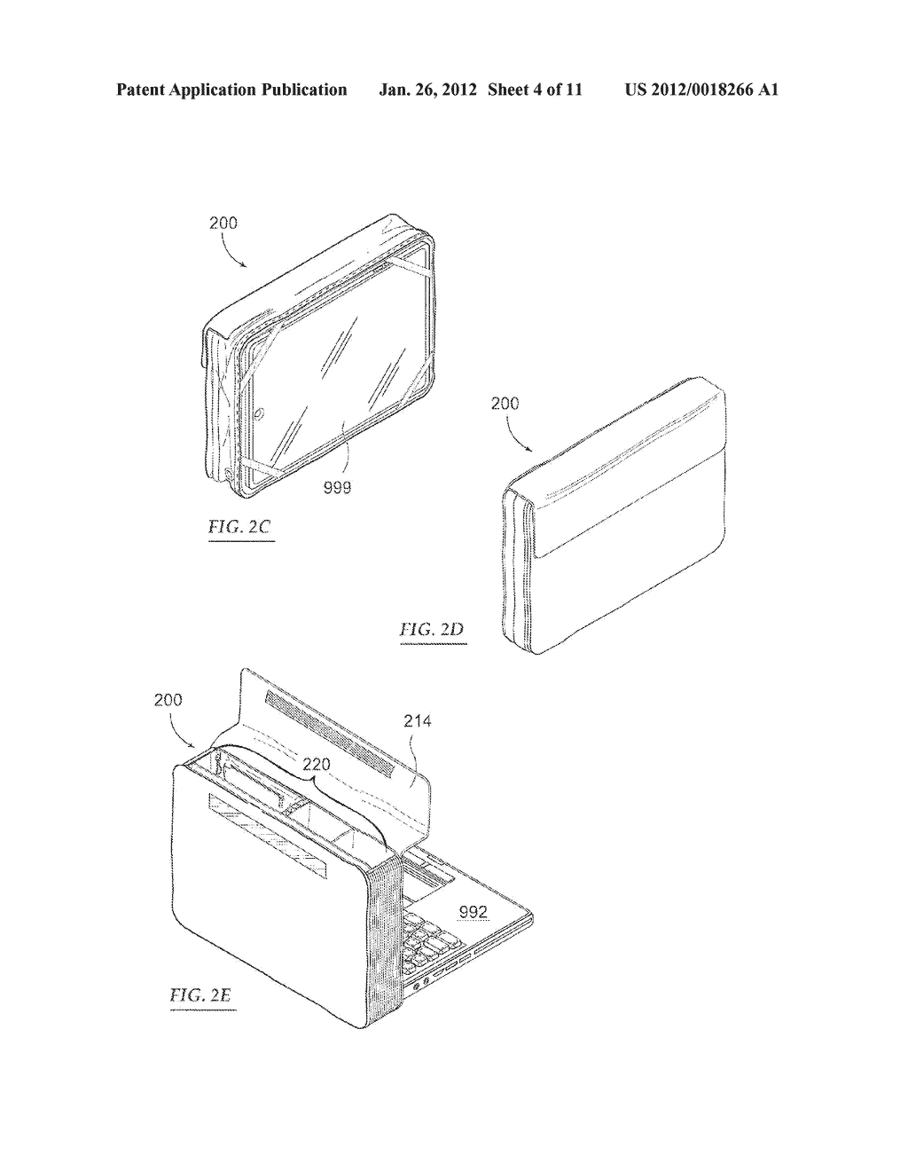 PORTABLE COMPUTER COVER CASE HAVING ACCESSORY COMPARTMENTS - diagram, schematic, and image 05