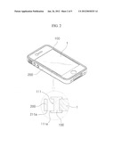 CASE FOR BAR TYPE MOBILE ELECTRONIC DEVICE diagram and image