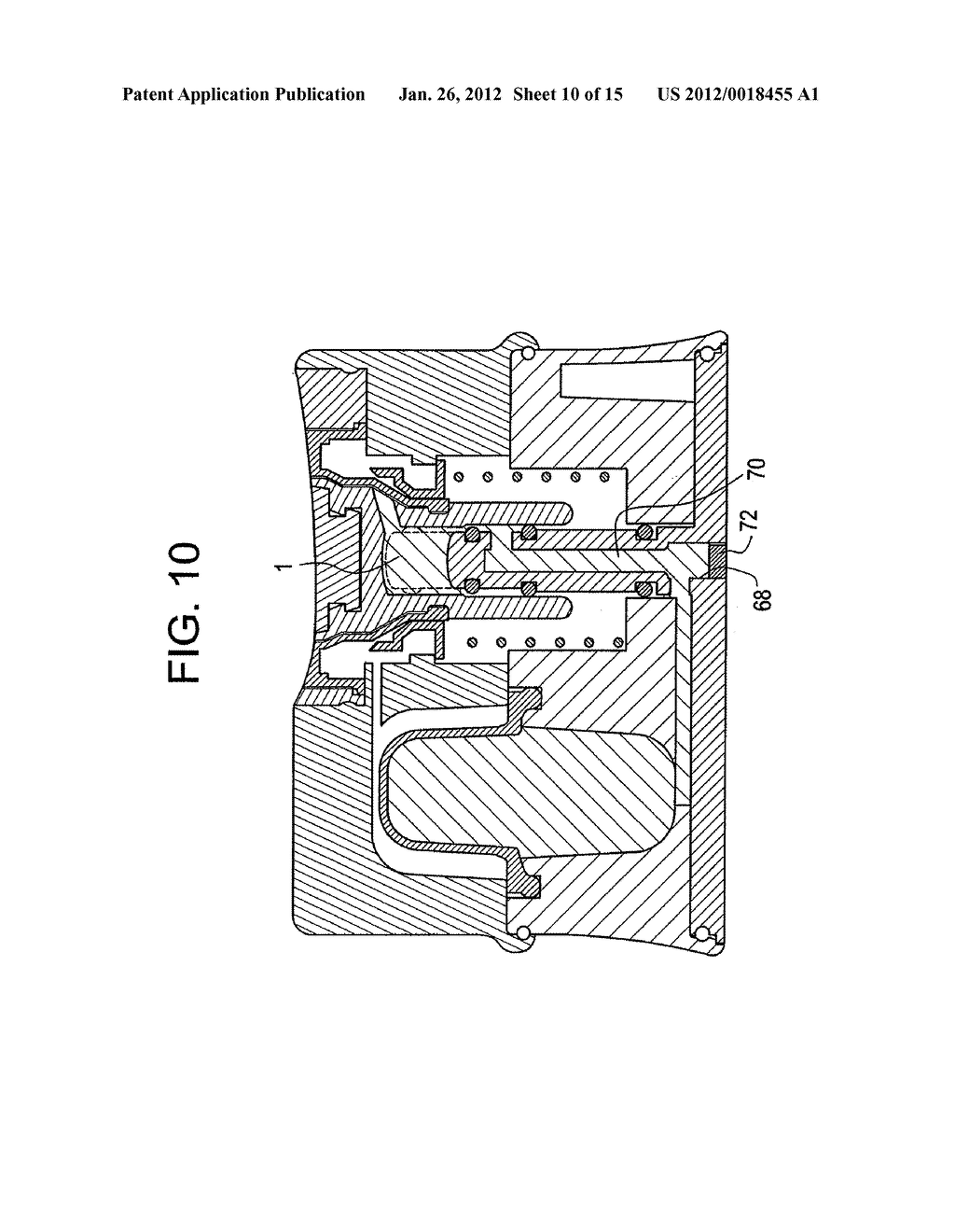 Dispenser with Variable-Volume Storage Chamber, One-Way Valve, and     Manually-Depressible Actuator - diagram, schematic, and image 11