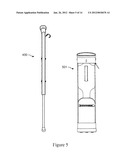 DEVICE FOR SECURING A JUNIOR GOLF BAG TO A GOLF CART AND METHODS OF USE     THEREOF diagram and image