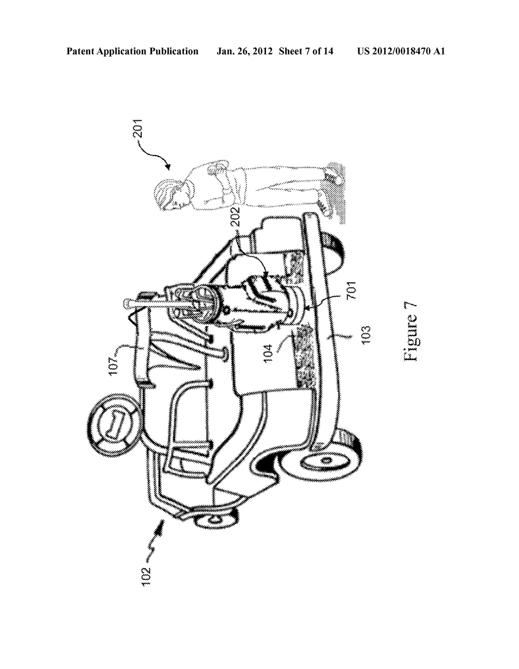 DEVICE FOR SECURING A JUNIOR GOLF BAG TO A GOLF CART AND METHODS OF USE     THEREOF - diagram, schematic, and image 08