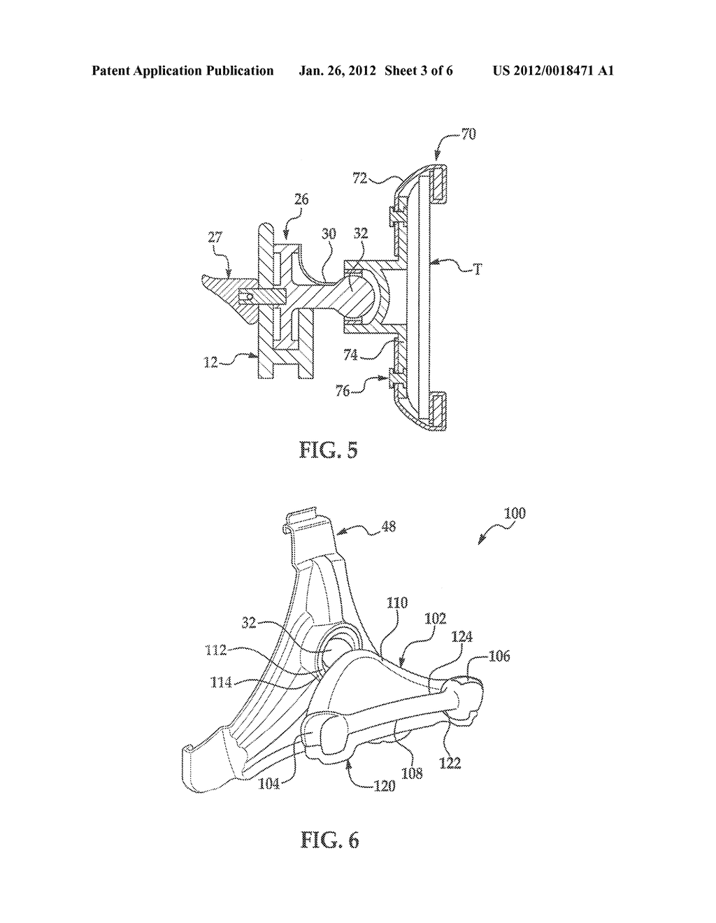 TOUCH SCREEN VIDEO DISPLAY DEVICE MOUNTING SYSTEM SECURING TO VEHICLE SEAT     HEADREST - diagram, schematic, and image 04