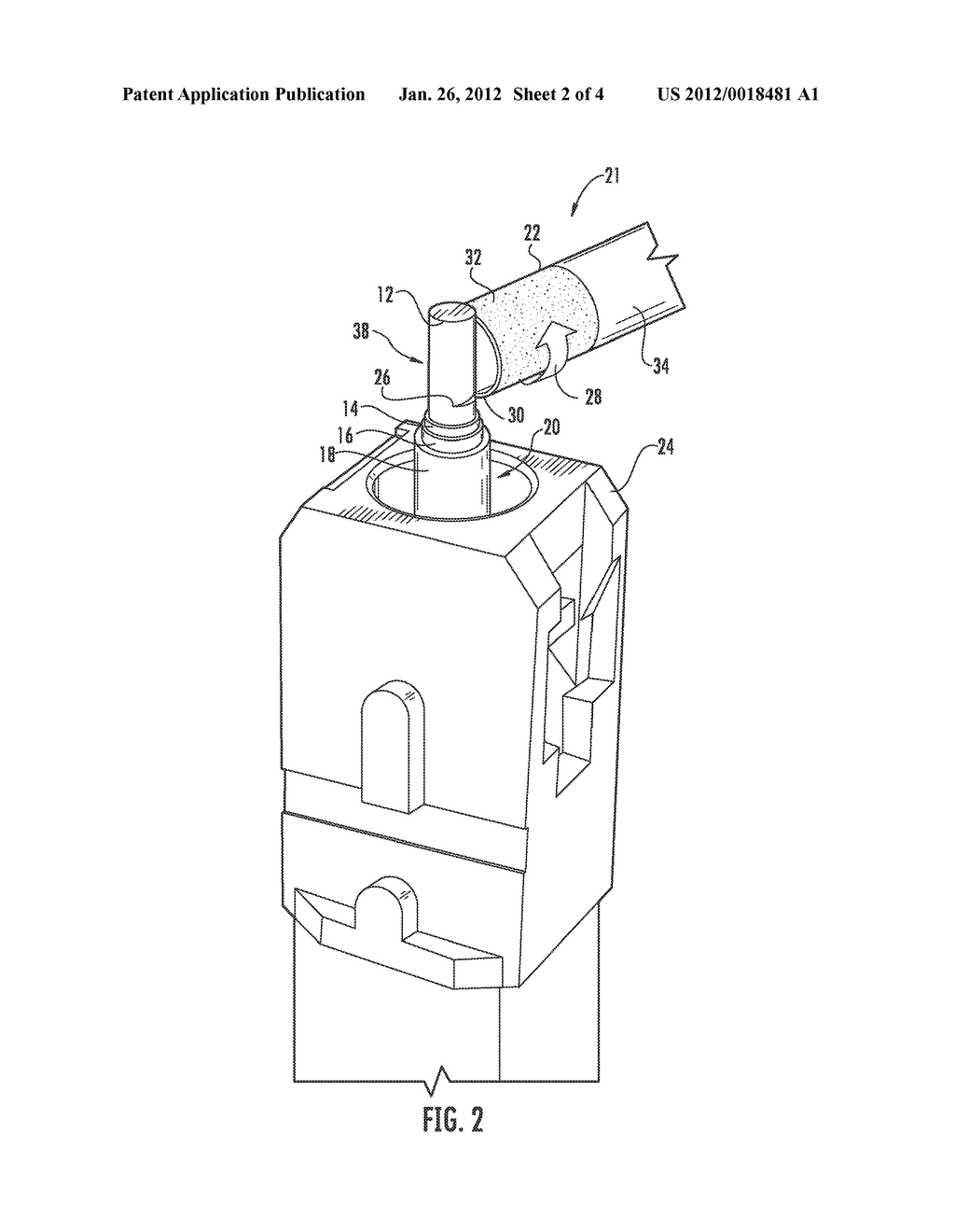 COMMERCIAL PACKAGING OF DISPOSABLE CLEAVER - diagram, schematic, and image 03