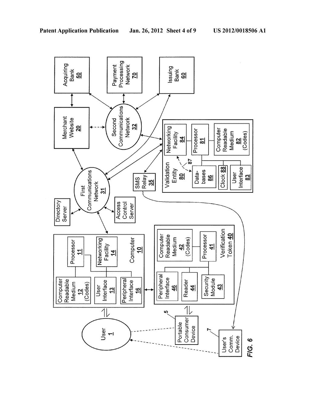 VERIFICATION OF PORTABLE CONSUMER DEVICE FOR 3-D SECURE SERVICES - diagram, schematic, and image 05