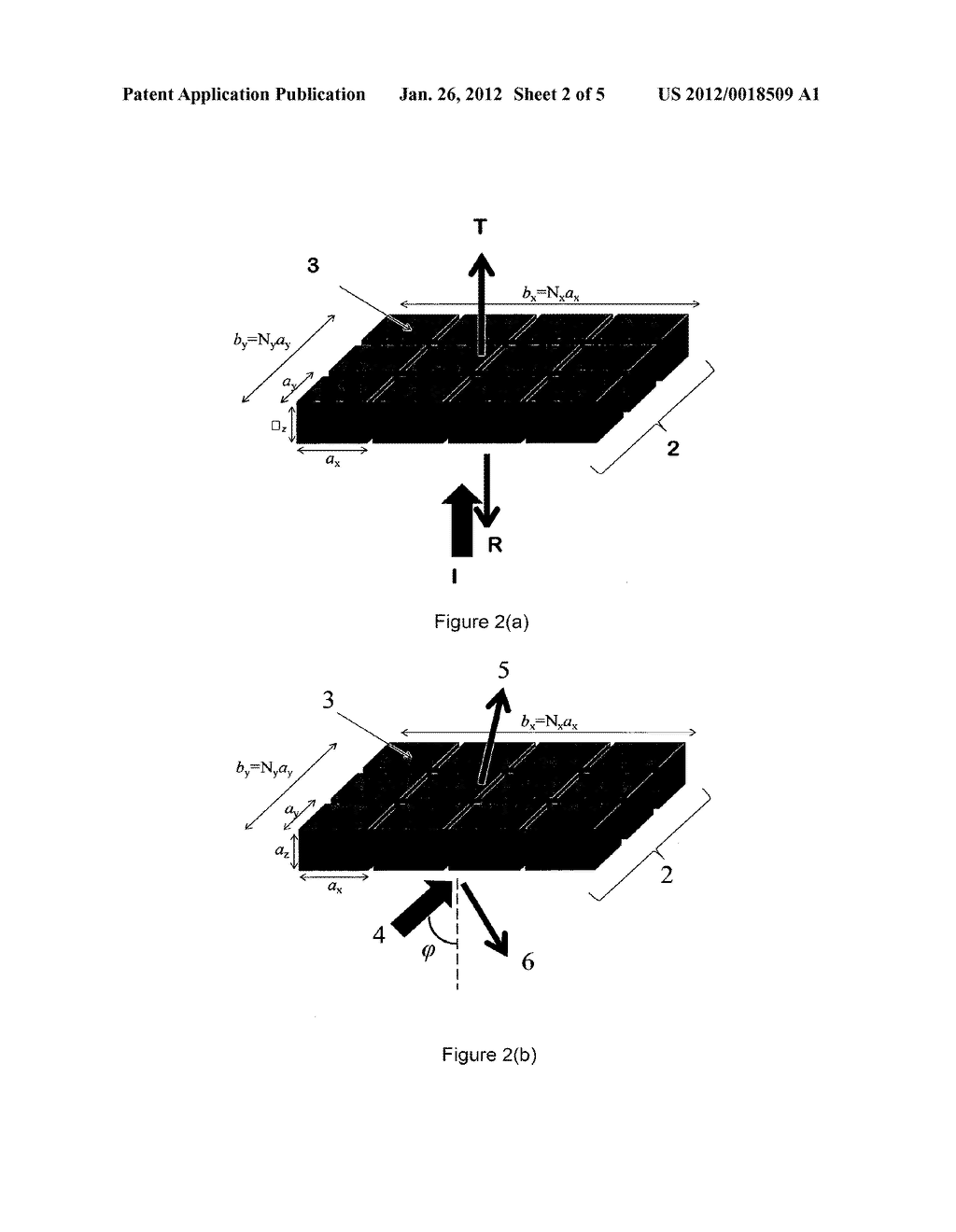 OPTICAL SECURITY MARK COMPRISING METAMATERIALS WITH A MAGNETIC RESPONSE,     AUTHENTICATION METHOD USING SAID MARK, AND USE OF SAID MARK APPLIED TO AN     OBJECT - diagram, schematic, and image 03