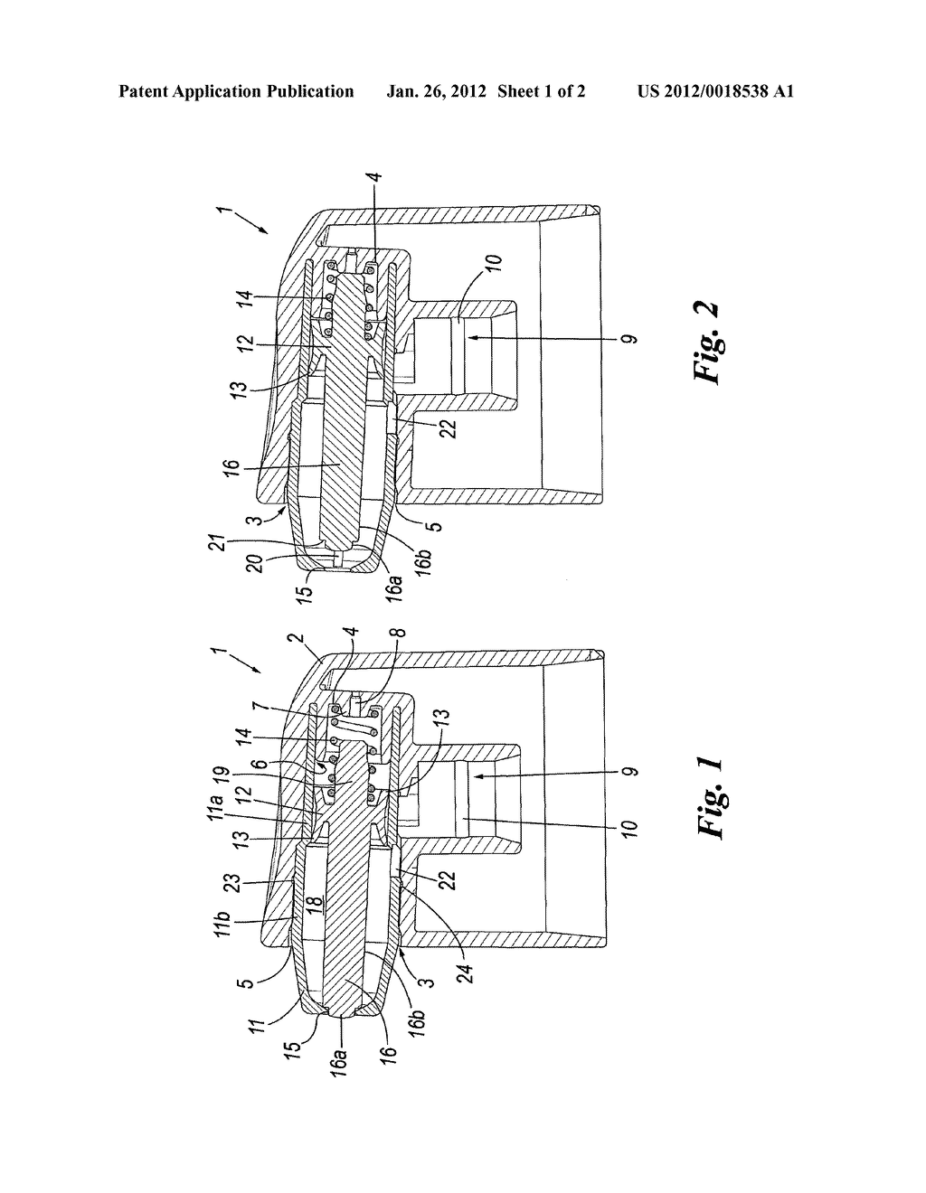 DISPENSING DEVICE FOR FLUID SUBSTANCES - diagram, schematic, and image 02