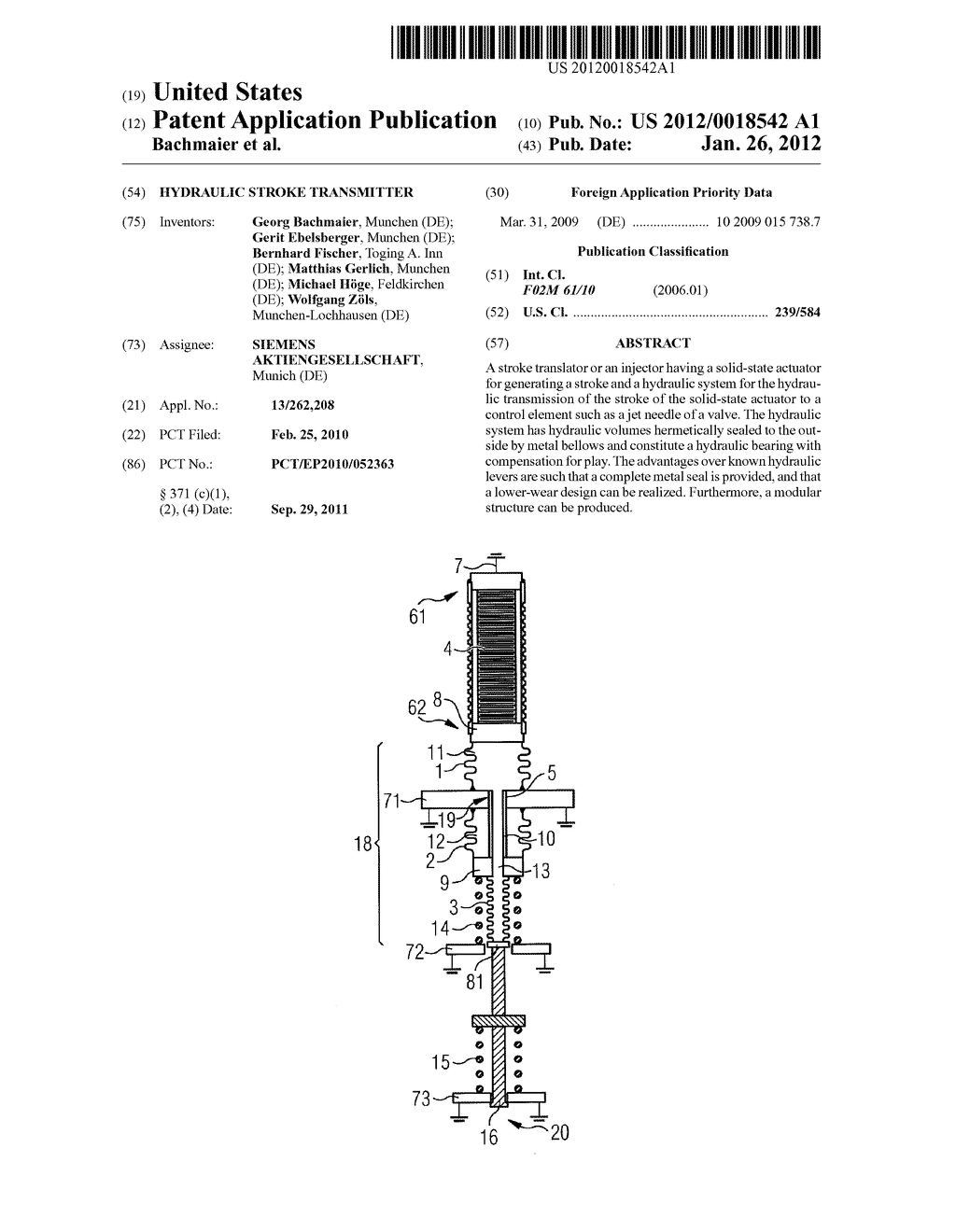 HYDRAULIC STROKE TRANSMITTER - diagram, schematic, and image 01