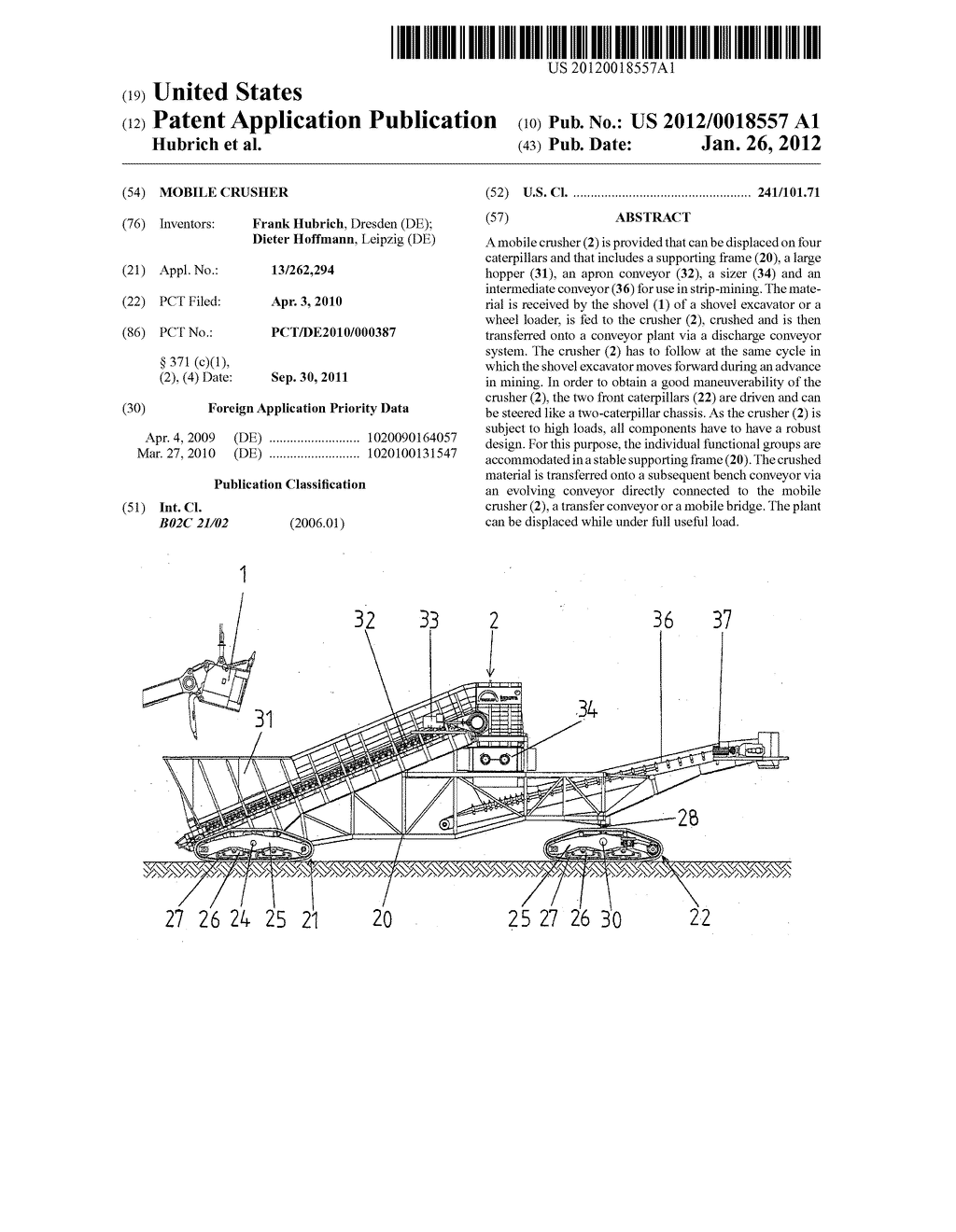 MOBILE CRUSHER - diagram, schematic, and image 01