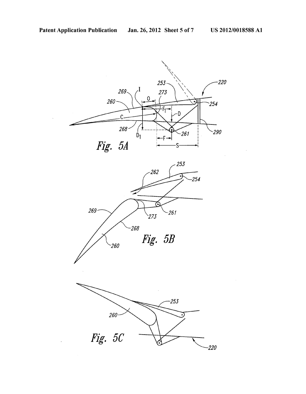 Aircraft Trailing Edge Devices, Including Devices Having Forwardly     Positioned Hinge Lines, and Associated Methods - diagram, schematic, and image 06