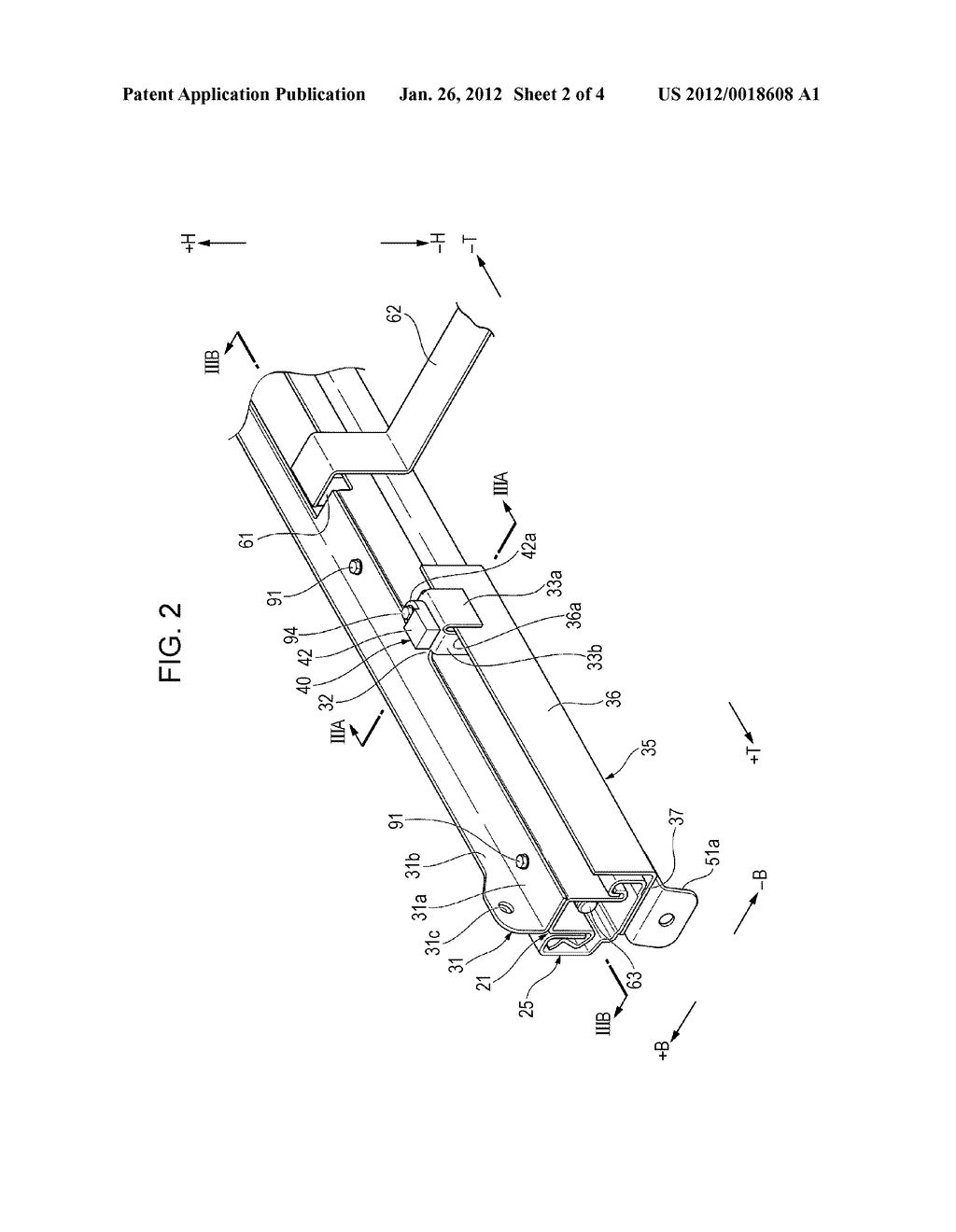 SEAT SLIDE POSITION DETECTION DEVICE FOR VEHICLE - diagram, schematic, and image 03