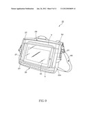 SUPPORTING APPARATUS FOR THIN ELECTRONIC PRODUCT diagram and image