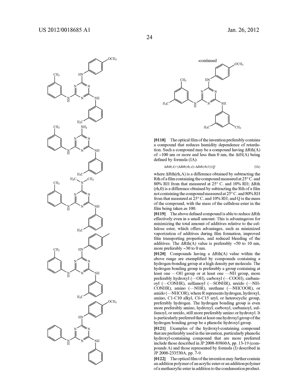 Optical film, retardation film, polarizing plate, and liquid crystal     display device - diagram, schematic, and image 25