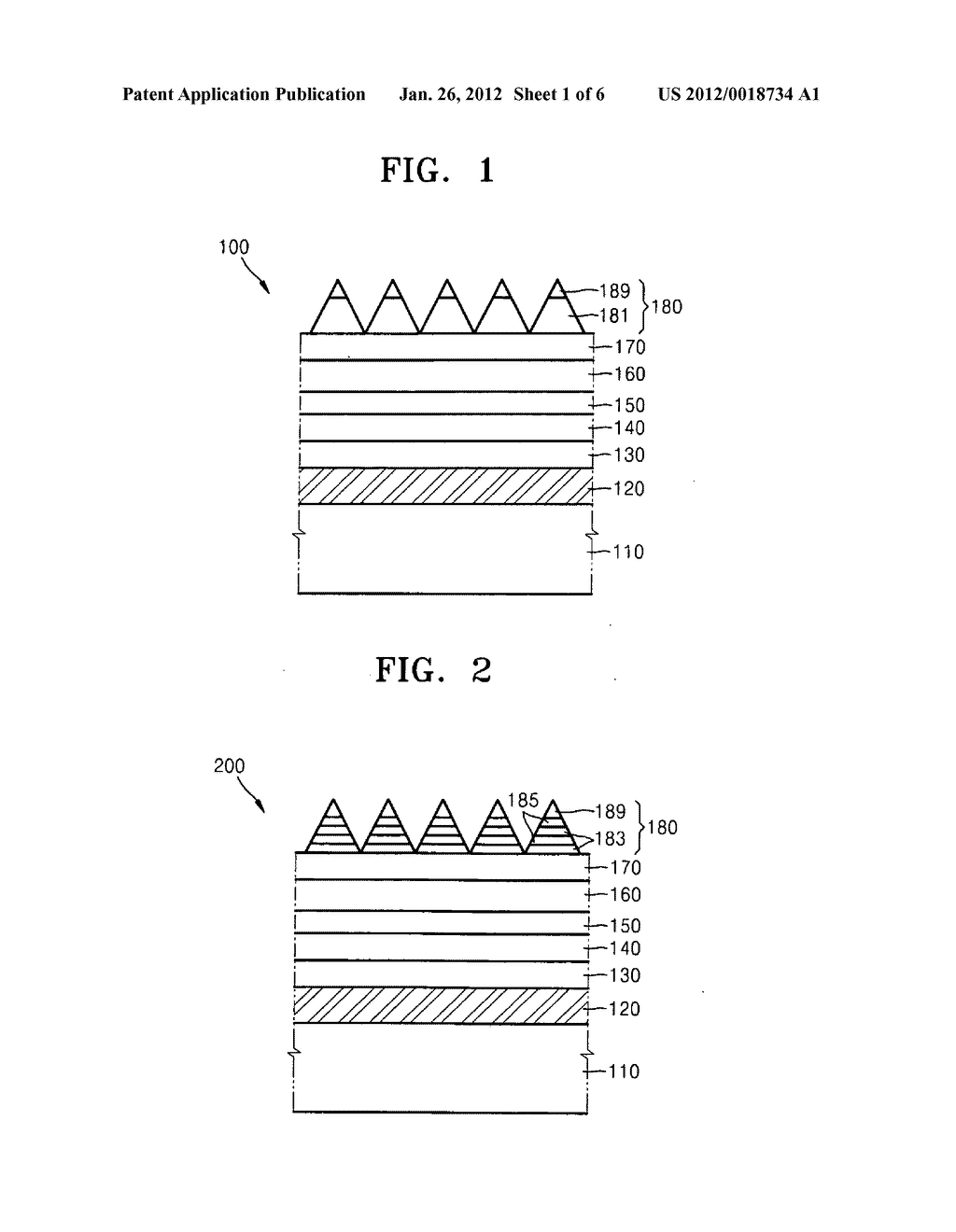 Light-emitting devices and methods of manufacturing the same - diagram, schematic, and image 02