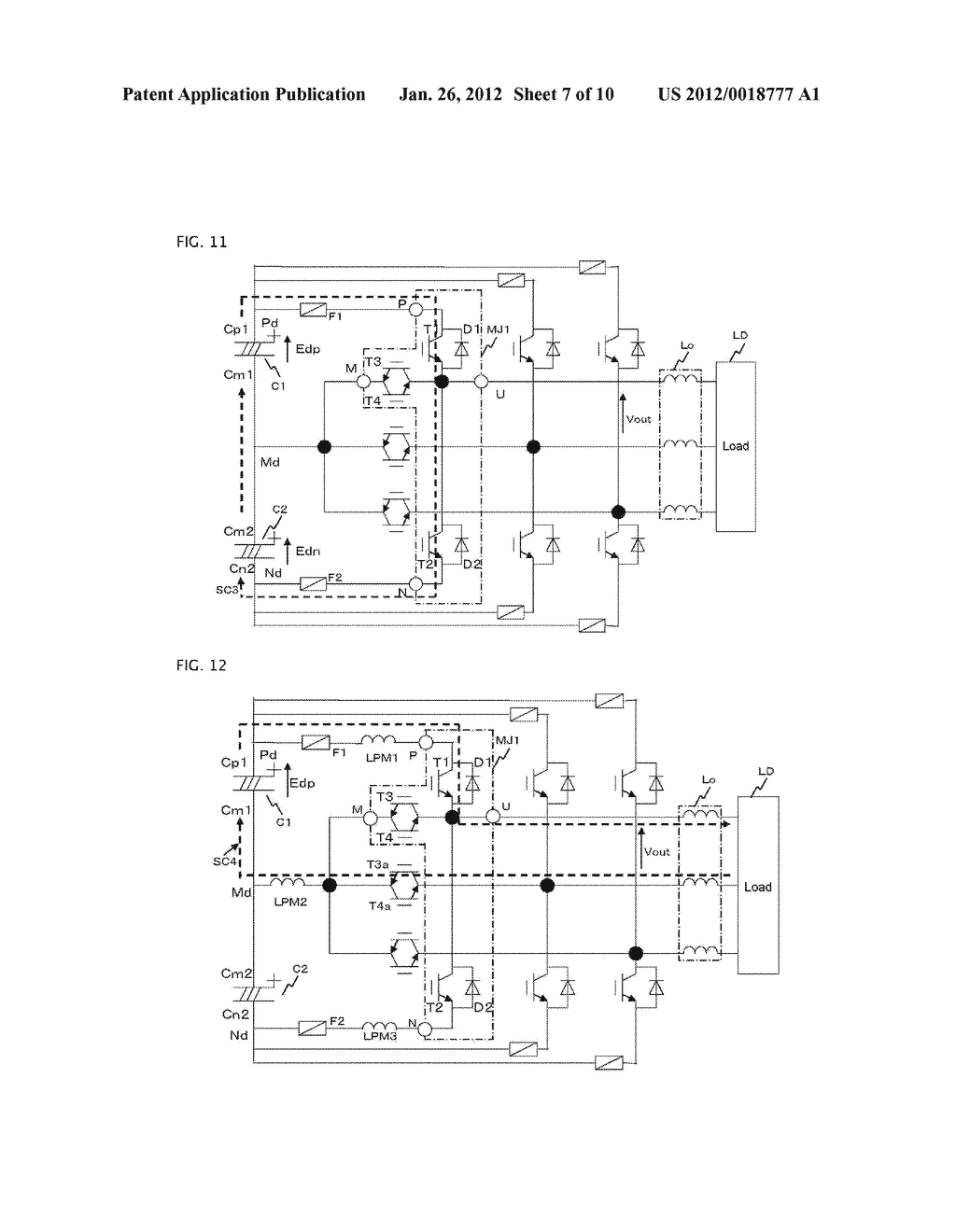 THREE LEVEL POWER CONVERTING DEVICE - diagram, schematic, and image 08