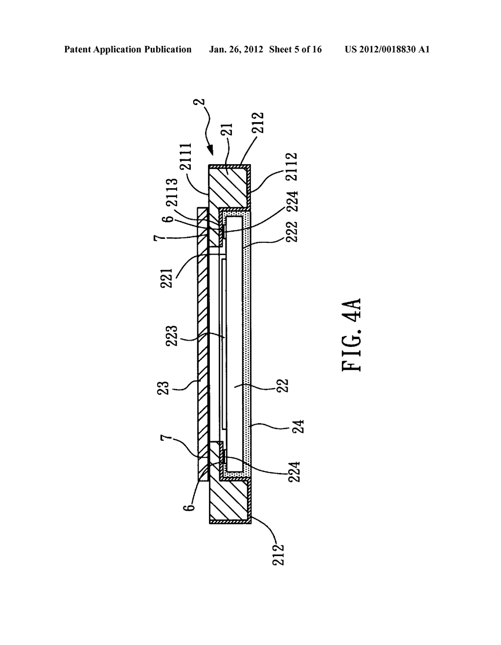 Packaging device of image sensor - diagram, schematic, and image 06