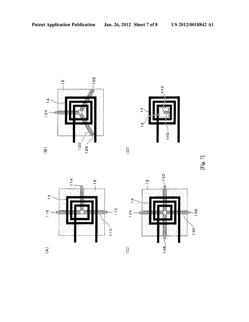 SWITCHING ELEMENT, VARIABLE INDUCTOR, AND ELECTRONIC CIRCUIT DEVICE HAVING     CIRCUIT CONFIGURATION INCORPORATING THE SWITCHING ELEMENT AND THE     VARIABLE INDUCTOR - diagram, schematic, and image 08