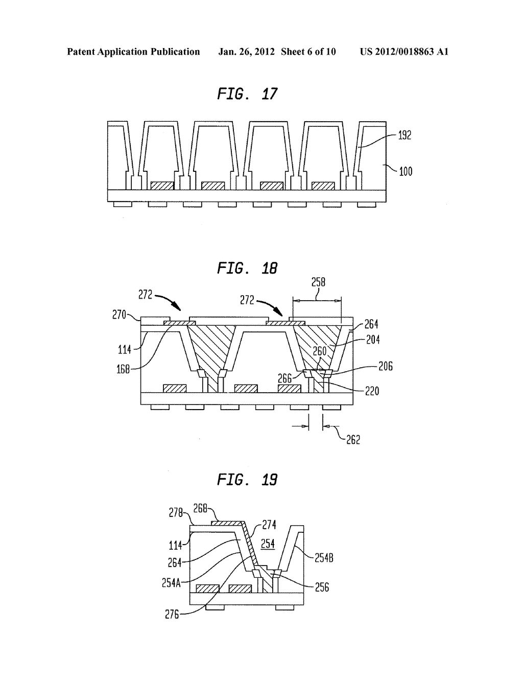 MICROELECTRONIC ELEMENTS WITH REAR CONTACTS CONNECTED WITH VIA FIRST OR     VIA MIDDLE STRUCTURES - diagram, schematic, and image 07