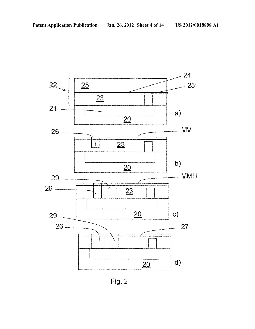 VIA STRUCTURE AND METHOD THEREOF - diagram, schematic, and image 05