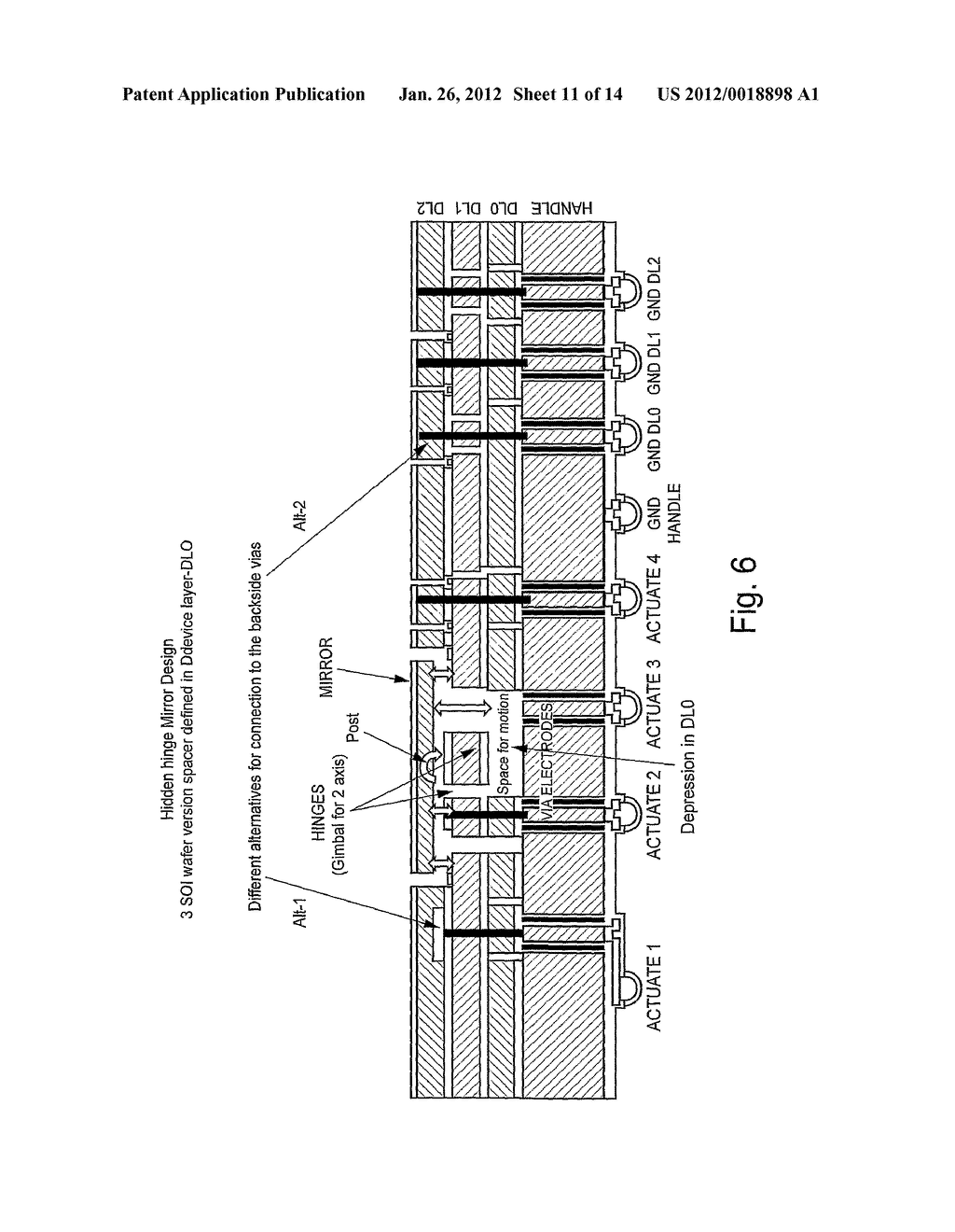 VIA STRUCTURE AND METHOD THEREOF - diagram, schematic, and image 12