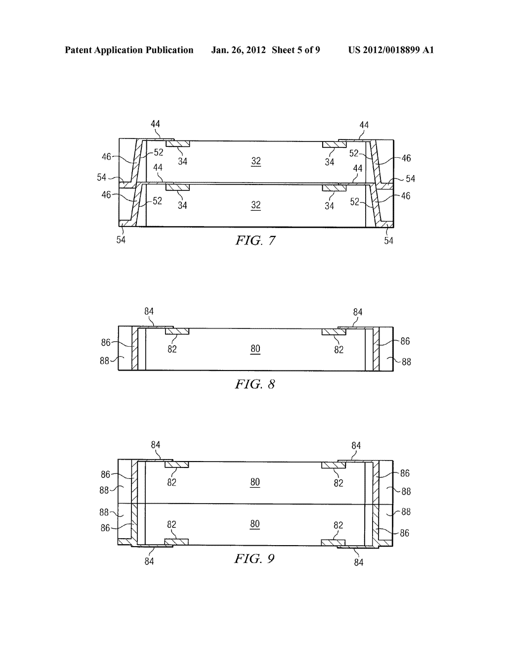 Semiconductor Device and Method of Conforming Conductive Vias Between     Insulating Layers in Saw Streets - diagram, schematic, and image 06
