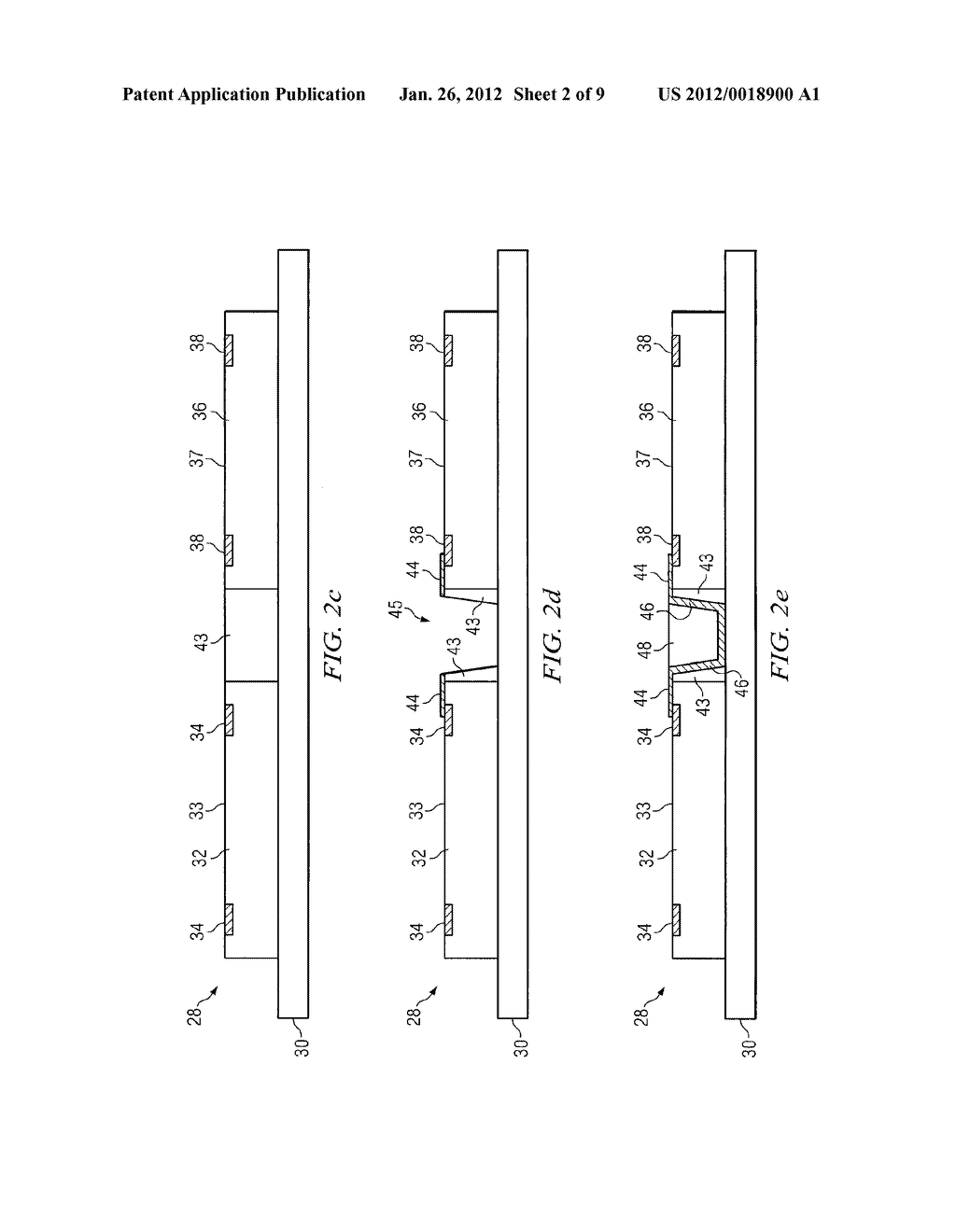 Semiconductor Device and Method of Conforming Conductive Vias Between     Insulating Layers in Saw Streets - diagram, schematic, and image 03