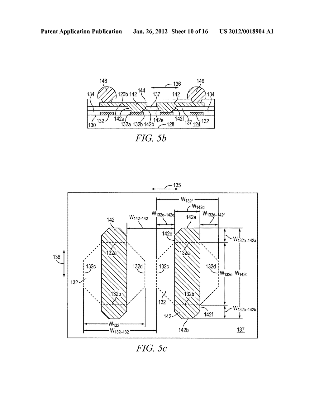 Semiconductor Device and Method of Forming RDL Wider than Contact Pad     along First Axis and Narrower than Contact Pad Along Second Axis - diagram, schematic, and image 11