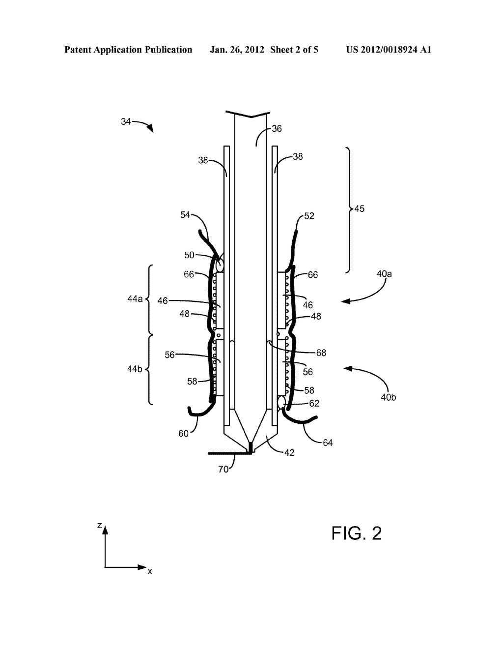 MULTIPLE-ZONE LIQUEFIER ASSEMBLY FOR EXTRUSION-BASED ADDITIVE     MANUFACTURING SYSTEMS - diagram, schematic, and image 03