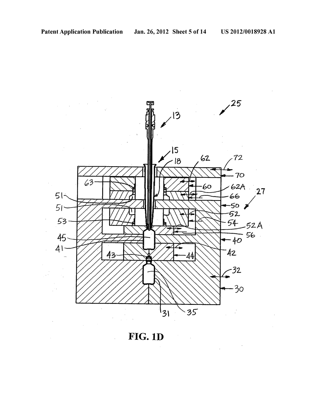 Method and apparatus for producing tiered containers - diagram, schematic, and image 06