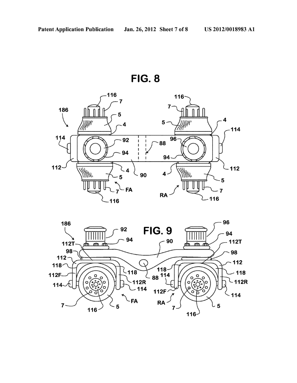 INDEPENDENT HYDRAULIC SERVO DRIVE STEERING FOR BETWEEN-THE-DUALS DIRECT     DRIVE EQUALIZING BEAM SUSPENSION - diagram, schematic, and image 08