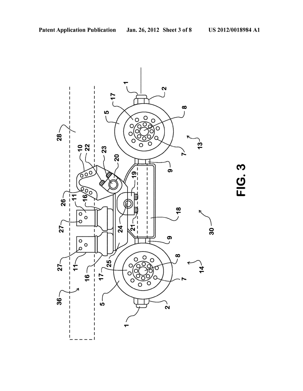 INDEPENDENT DUAL WHEEL DIRECT DRIVE AXLES, BETWEEN THE DUALS GEAR BOX, AND     INDEPENDENT SERVO DRIVE STEERING FOR BETWEEN THE DUAL DIRECT DRIVE     SUSPENSIONS - diagram, schematic, and image 04