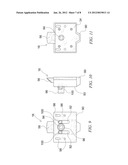 DOOR EXPANSION ADJUSTING HANDLE AND LATCH SET diagram and image