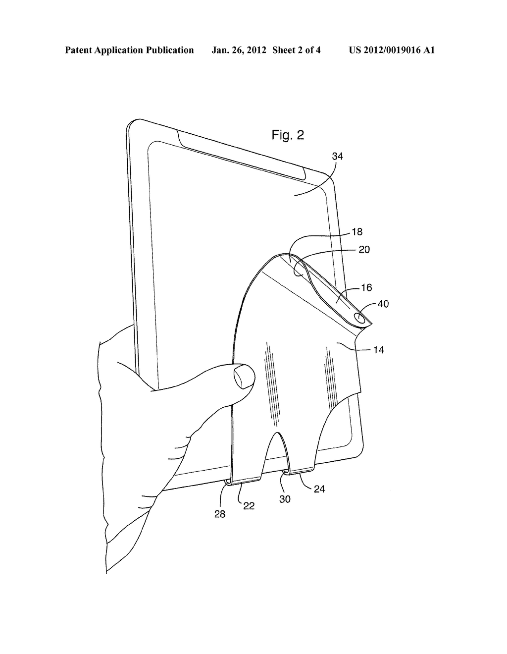 Holding Article For Hand-Holdable Electronic Devices - diagram, schematic, and image 03