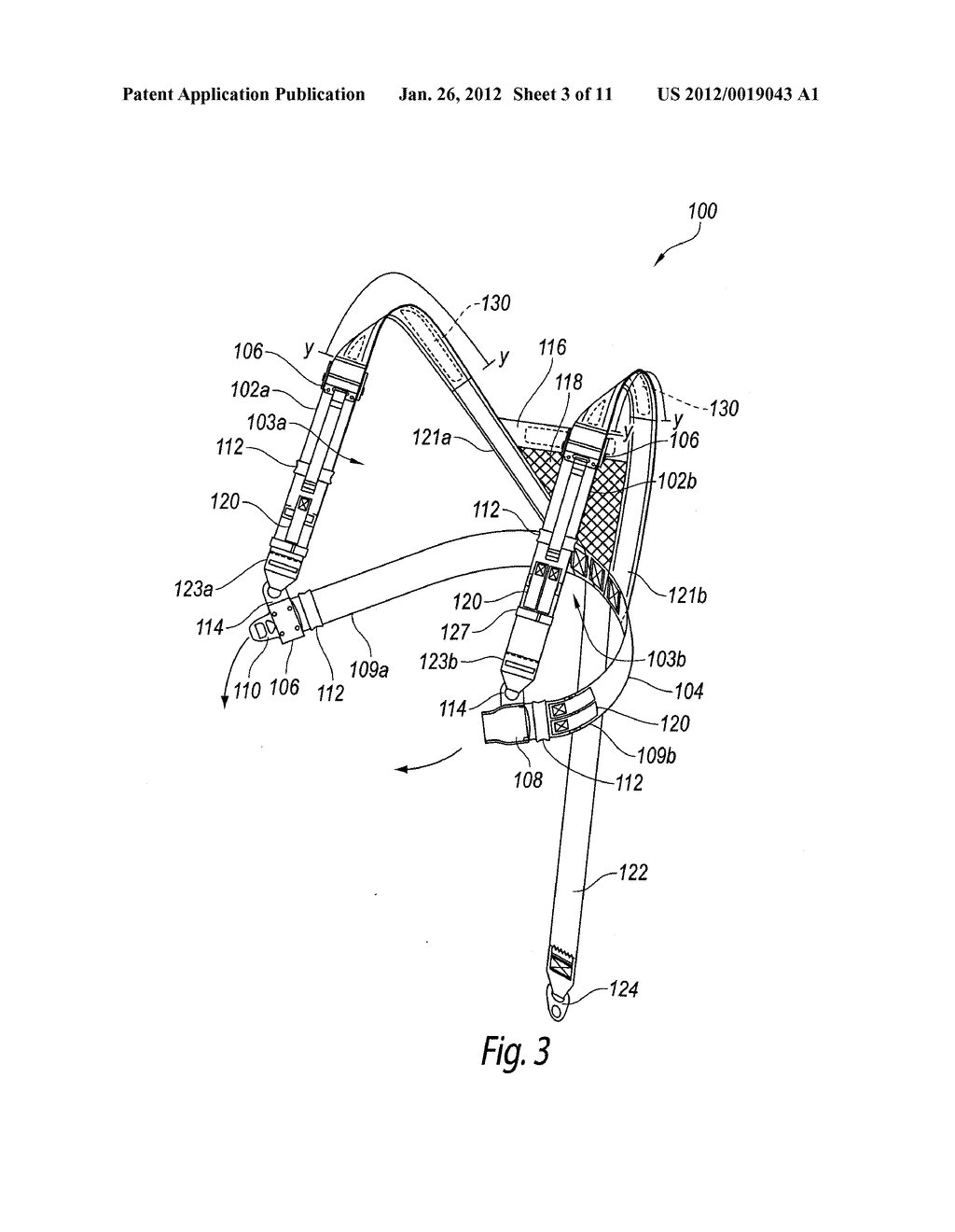 RESTRAINT HARNESSES AND ASSOCIATED METHODS OF USE AND MANUFACTURE - diagram, schematic, and image 04