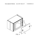 COMPUTER ENCLOSURE WITH DETACHABLE SIDE PANEL diagram and image