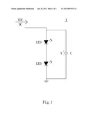 Direct Current Driving Circuit of a Light Emitting Device diagram and image