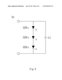 Direct Current Driving Circuit of a Light Emitting Device diagram and image